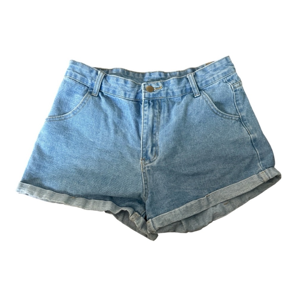 Classic Blue Denim Women's Shorts